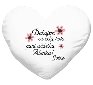 Vankúš Děkuji za celý rok, paní učitelko - kopie