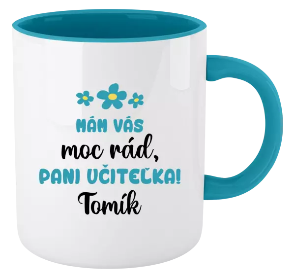 Hrnček  Mám vás moc rád, paní učitelko - kopie