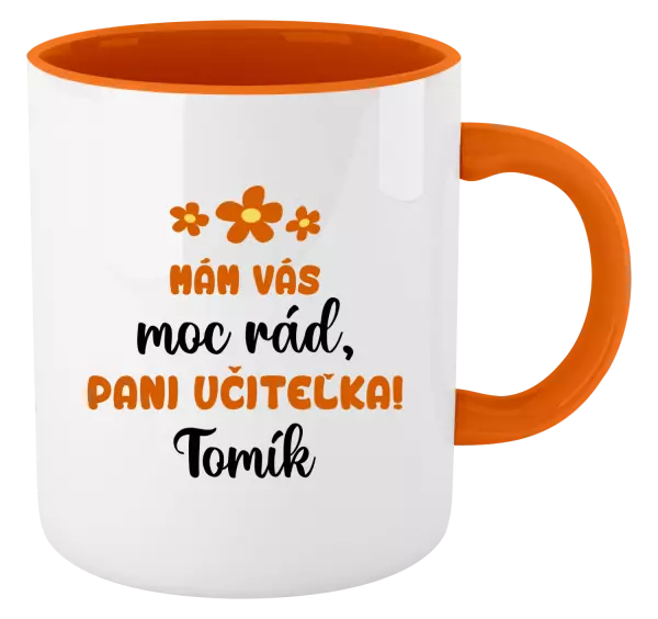 Hrnček  Mám vás moc rád, paní učitelko - kopie