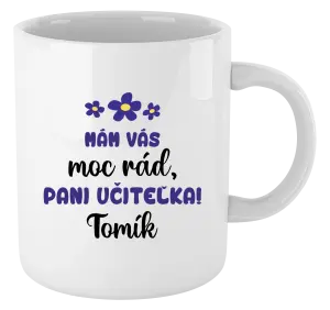 Hrnček Mám vás moc rád, paní učitelko - kopie