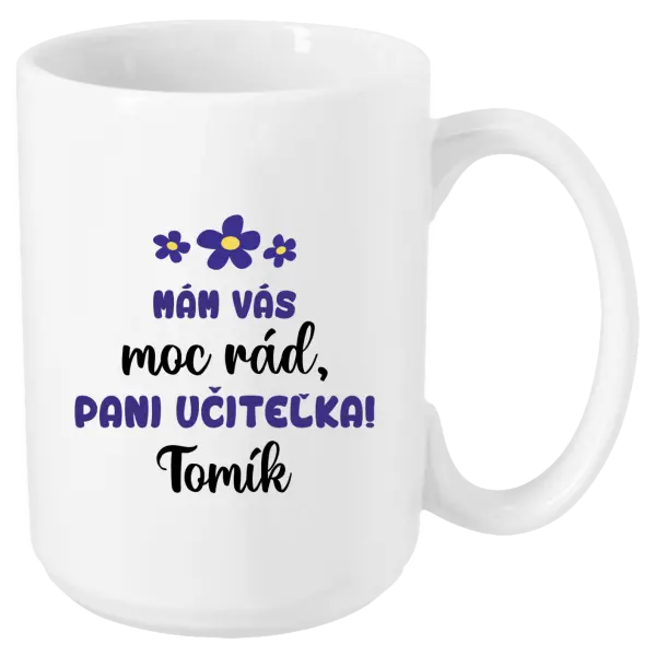 Hrnček Mám vás moc rád, paní učitelko - kopie