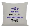 Vankúš Mám vás moc rád, paní učitelko - kopie