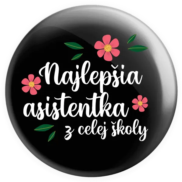 Placka Nejlepší asistentka z celé školy - kopie