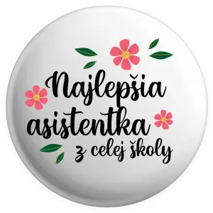 Placka Nejlepší asistentka z celé školy - kopie