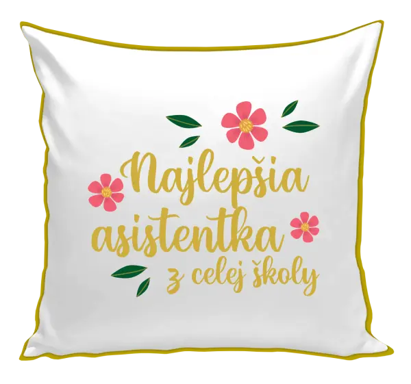Vankúš Nejlepší asistentka z celé školy - kopie