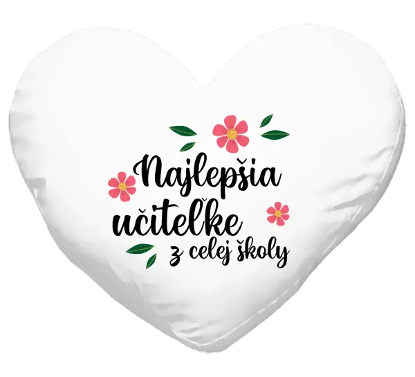 Vankúš Nejlepší učitelka z celé školy - kopie