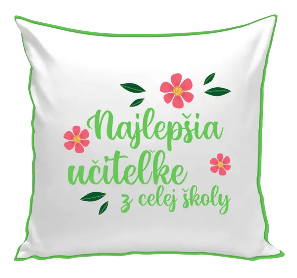 Vankúš Nejlepší učitelka z celé školy - kopie