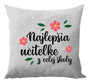 Vankúš Nejlepší učitelka z celé školy - kopie