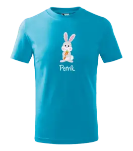 Detské tričko Králíček, vlastní jméno - kopie