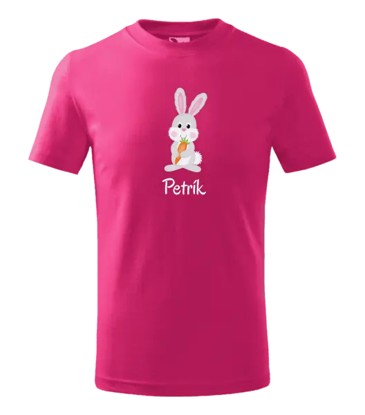 Detské tričko Králíček, vlastní jméno - kopie