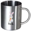 Nerezový hrnček Králíček, vlastní jméno - kopie