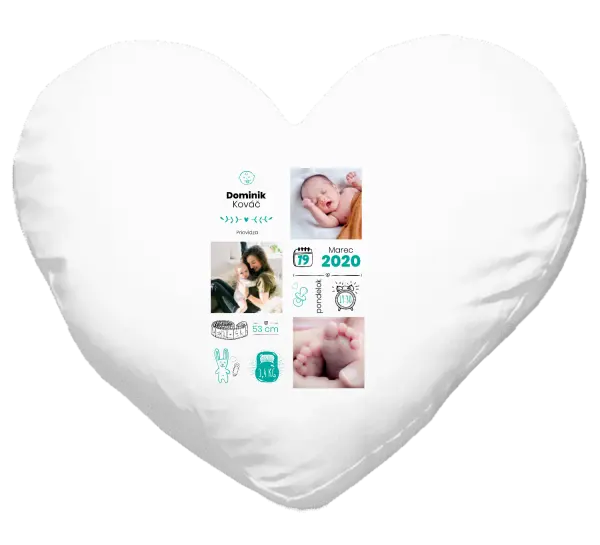 Vankúš Narození kluka - kopie