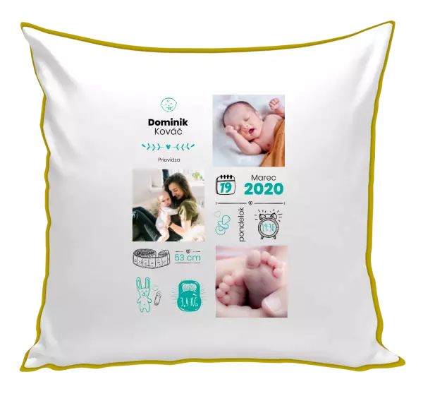 Vankúš Narodenie chlapca