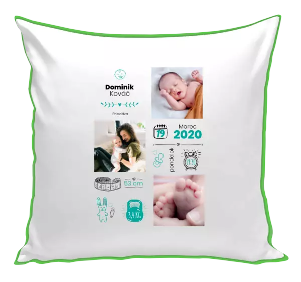 Vankúš Narodenie chlapca