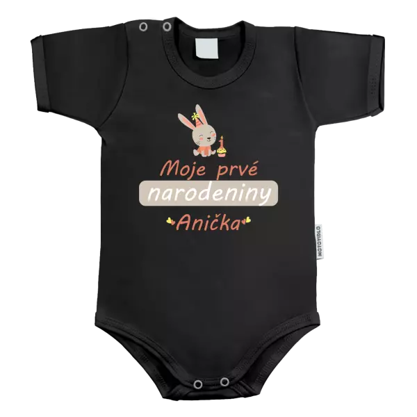 Detské body Prvé narodeniny - Zajačik, s menom