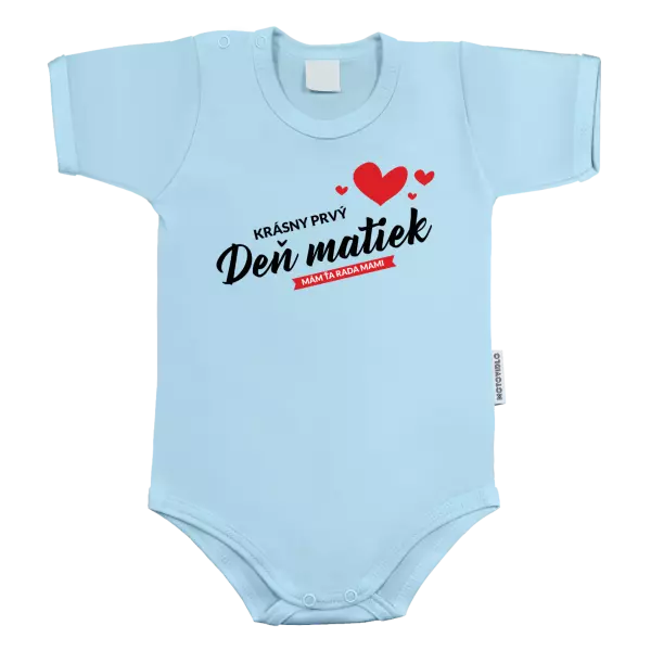 Detské body Krásný první den matek - mám tě ráda mami - kopie