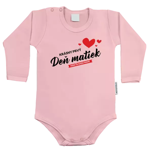 Detské body Krásný první den matek - mám tě ráda mami - kopie