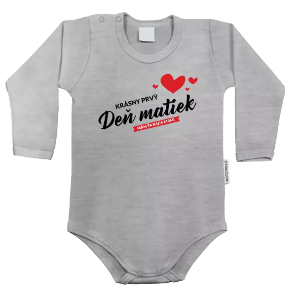 Detské body Krásný první den matek - mám tě ráda mami - kopie