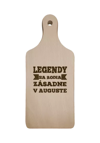 Doštička Legendy sa rodia zásadne v...