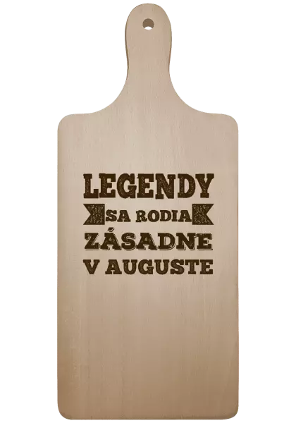 Doštička Legendy sa rodia zásadne v...