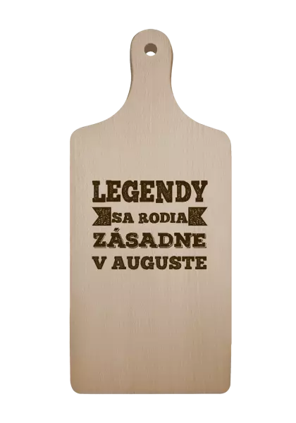 Doštička Legendy sa rodia zásadne v...
