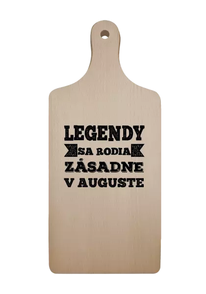 Doštička Legendy sa rodia zásadne v...