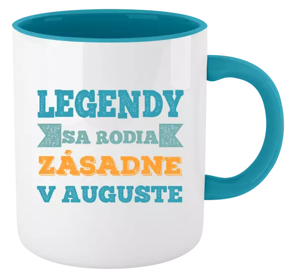 Hrnček  Legendy se rodí zásadně v... - kopie