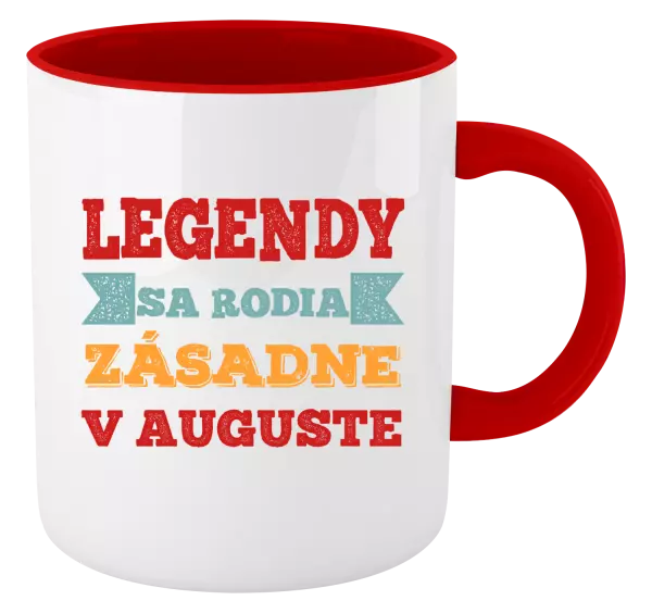 Hrnček  Legendy se rodí zásadně v... - kopie