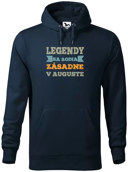 Pánska mikina Legendy se rodí zásadně v... - kopie