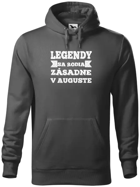 Pánska mikina Legendy se rodí zásadně v... - kopie