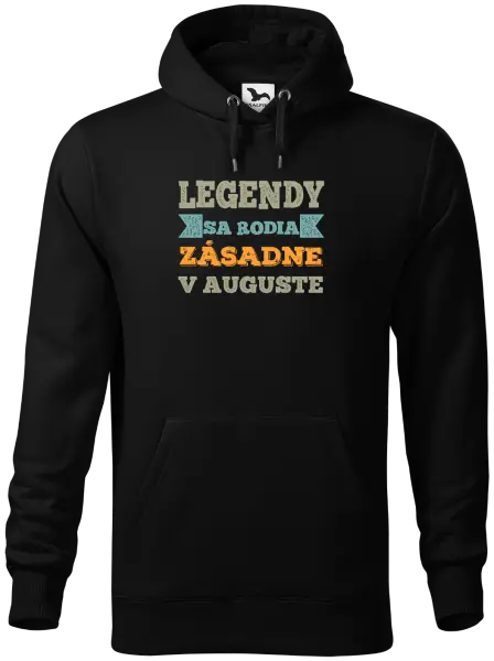 Pánska mikina Legendy se rodí zásadně v... - kopie