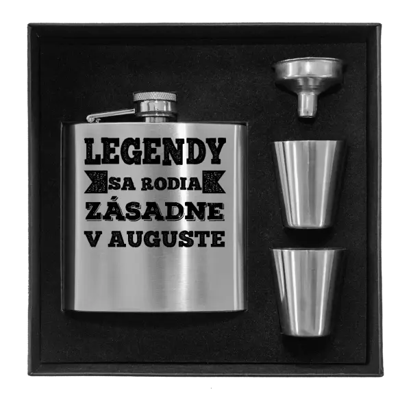 Ploskačka v krabičke Legendy sa rodia zásadne v...