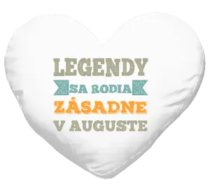 Vankúš Legendy se rodí zásadně v... - kopie