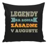 Vankúš Legendy se rodí zásadně v... - kopie
