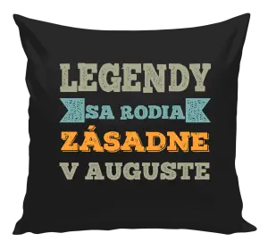 Vankúš Legendy se rodí zásadně v... - kopie