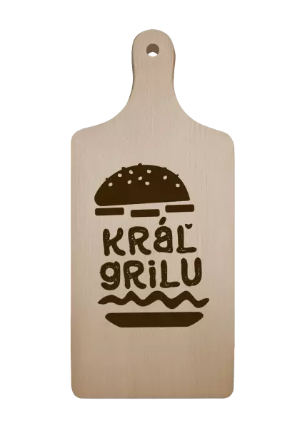Doštička GRIL - kráľ grilu