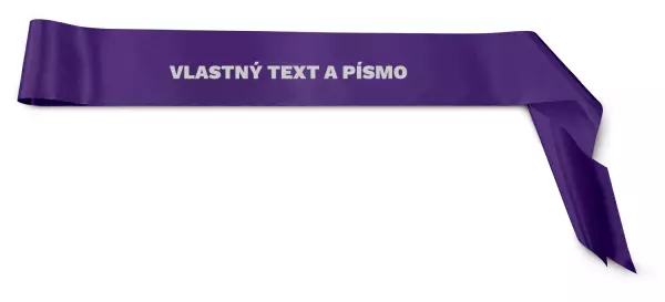 Šerpa Vlastný text na stuhy