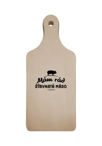 Doštička Mám rád šťavnaté masíčko - kopie