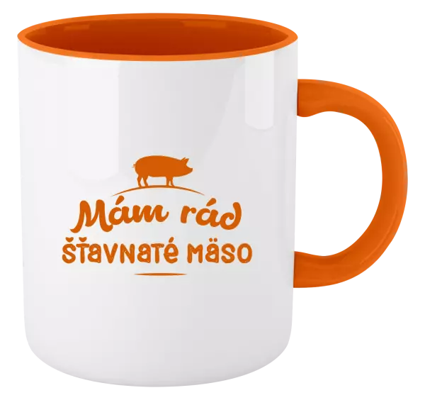 Hrnček  Mám rád šťavnaté masíčko - kopie