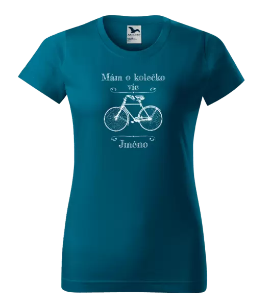 Dámské tričko Mám o kolečko víc se jménem