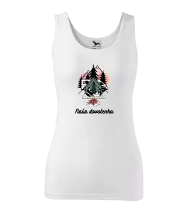 Dámske tielko Camp, naše dovolená - kopie