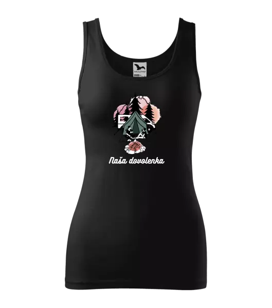 Dámske tielko Camp, naše dovolená - kopie