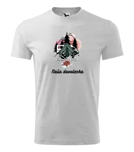 Detské tričko Camp, naše dovolená - kopie