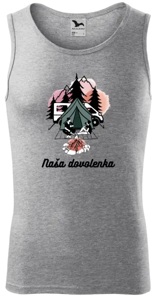 Pánske tielko Camp, naše dovolená - kopie