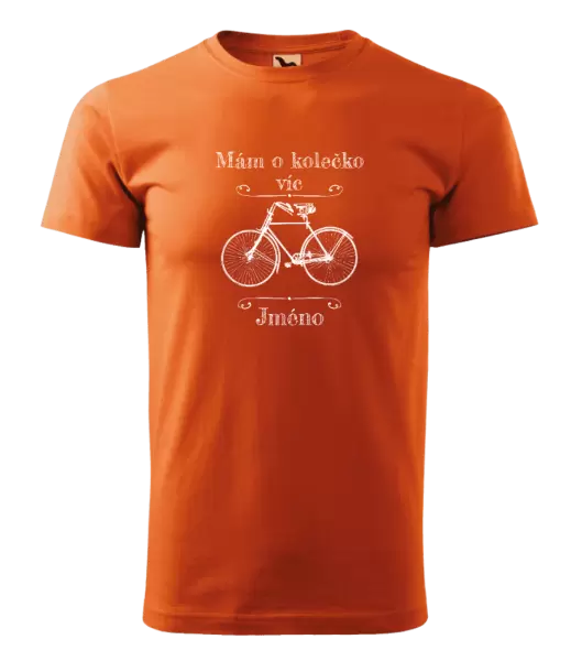 Pánské tričko Mám o kolečko víc se jménem
