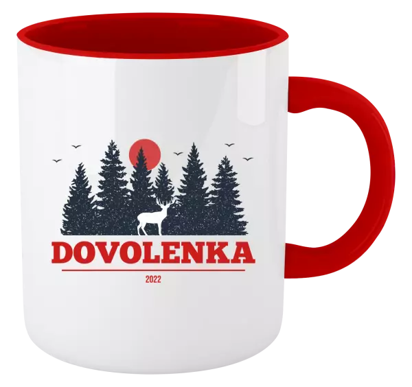Hrnček  Dovolená, rok - kopie