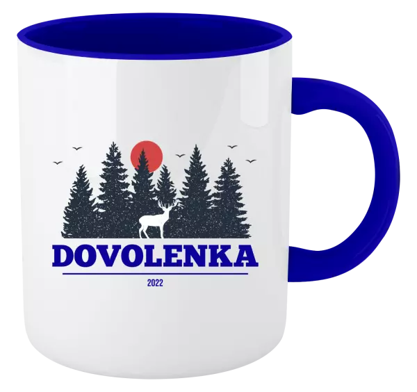 Hrnček  Dovolená, rok - kopie