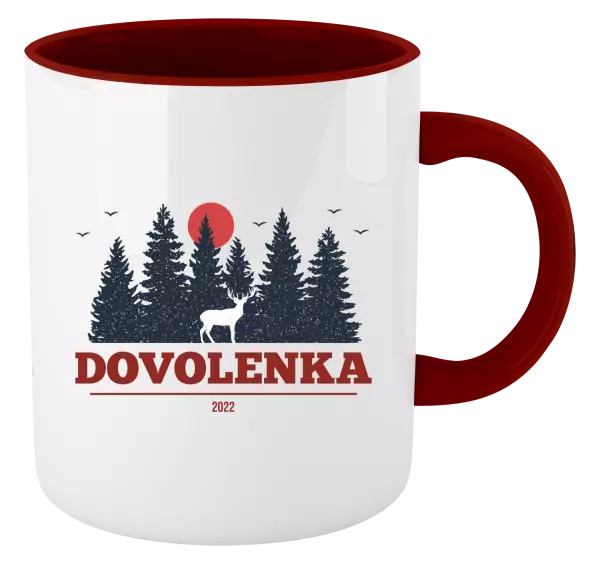 Hrnček  Dovolená, rok - kopie