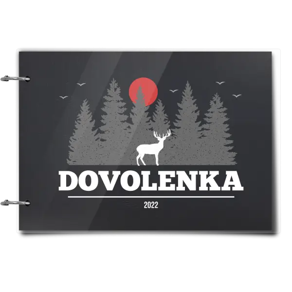 Plexi album sa sponami Dovolená, rok - kopie