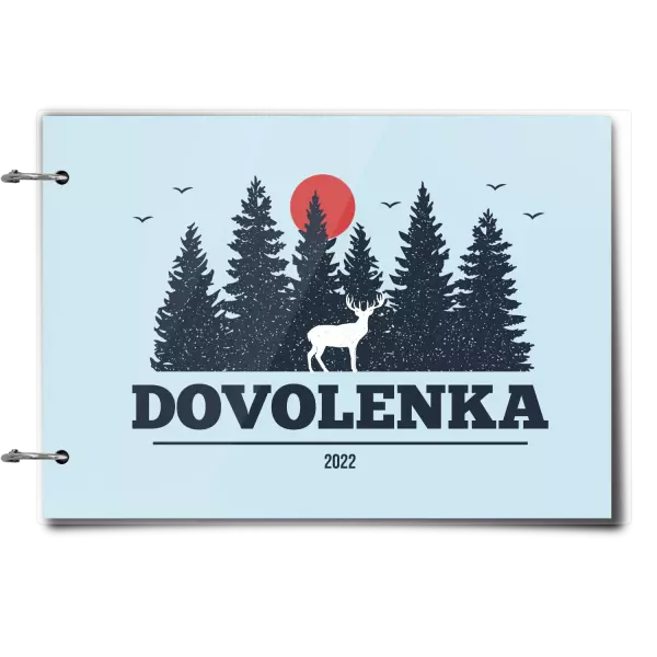 Plexi album sa sponami Dovolená, rok - kopie